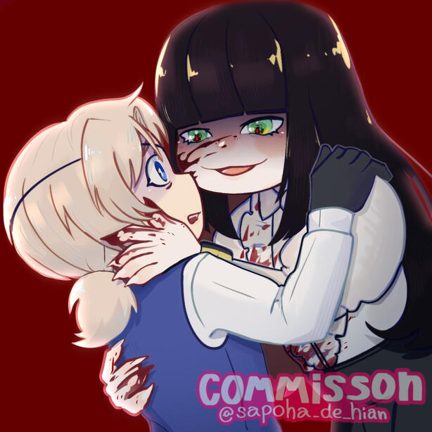 Chibi YCH duo/couple